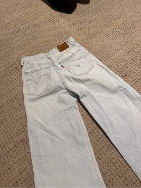 Levi's Pale Blue Vintage-Inspired Straight Leg Jeans